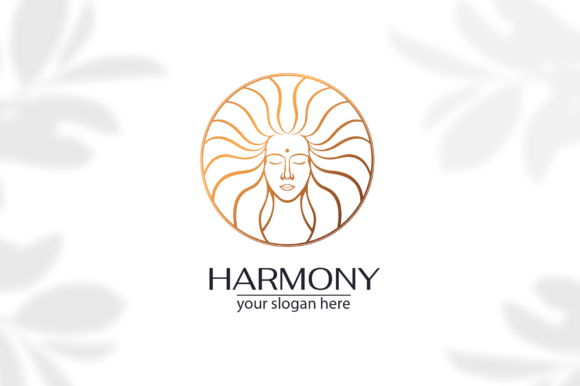 Beauty Female Face Logo: A Versatile Design for Yoga Studios, Spas, and Cosmetic Brands