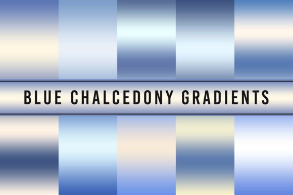 Blue Chalcedony Gradients: Elevating Design with Strategic Color Choices