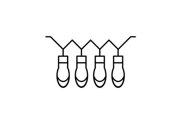 Christmas Light Loop Artwork: A Versatile Design for Holiday Creativity