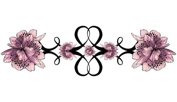 Flower Divider Png for Creative Projects
