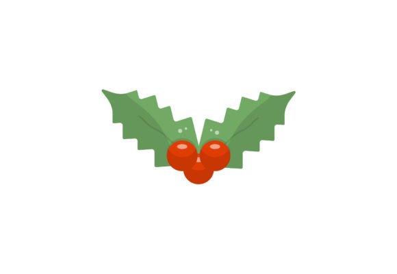 Holly Illustration Art: A Versatile Vector Graphic for Creative Projects