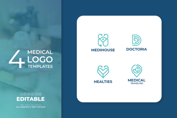 Medical Logo Template: A Simple and Modern Solution for Your Healthcare Brand