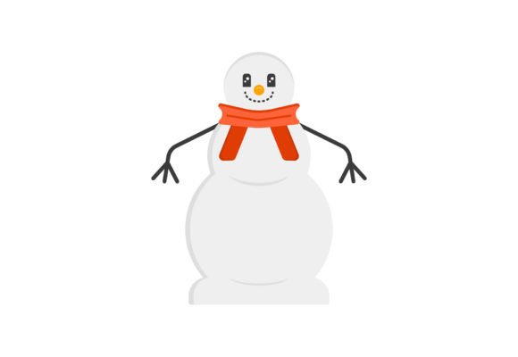 Snowman Vector Graphic Design