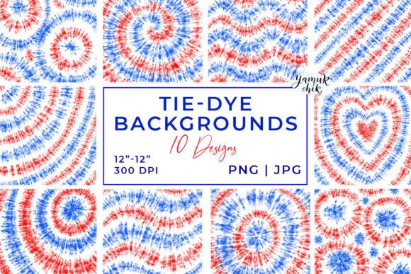 Tie Dye Sublimation 4th of July JPG PNG: A Vibrant Resource for Patriotic Projects