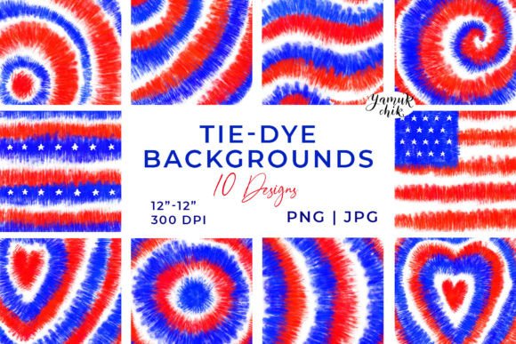 USA Tie Dye Digital Paper Sublimation: A Patriotic Design Powerhouse for Modern Creators